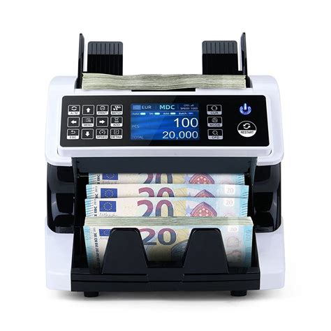 Top Loading Mix Value Note Counting Machine with Fake Note Detection ...