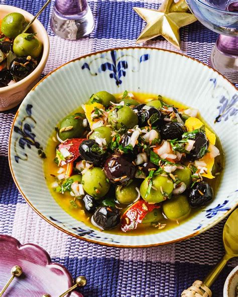 Marinated Olives (lemon, orange, herbs) | I Heart Umami®