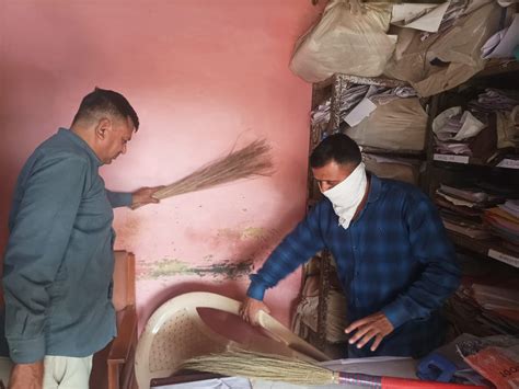 A cleaning campaign was conducted in Taluka Panchayat Office Santalpur ...