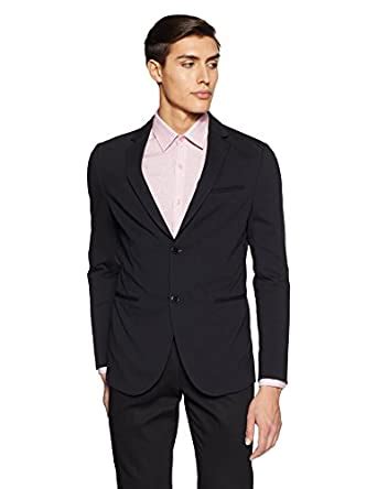 United Colors of Benetton Men's Peak Lapel Regular Fit Blazer ...