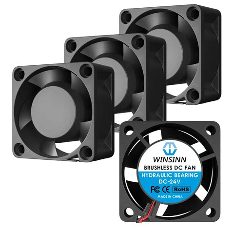 WINSINN 40mm Fan 24V DC Brushless Quiet Cooling 4020 40x20mm for ...