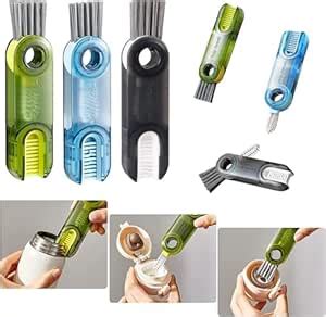 JENICO WORLD 1PCS 3 in 1 Multifunctional Cleaning Brush, Water Bottle ...