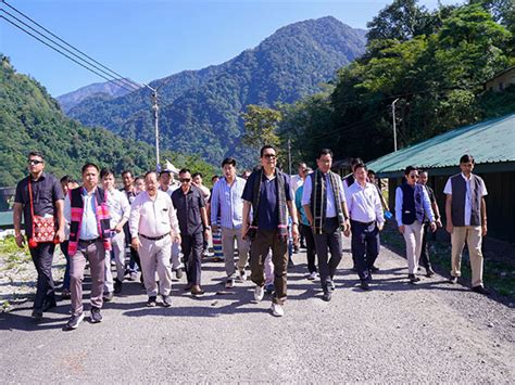 Arunachal Pradesh Deputy CM takes stock of development at the Parshuram ...