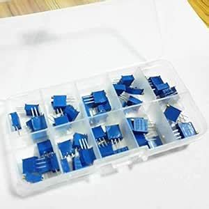 PRAV® New Universal Variable Horizontal Potentiometer Assortment 10 ...