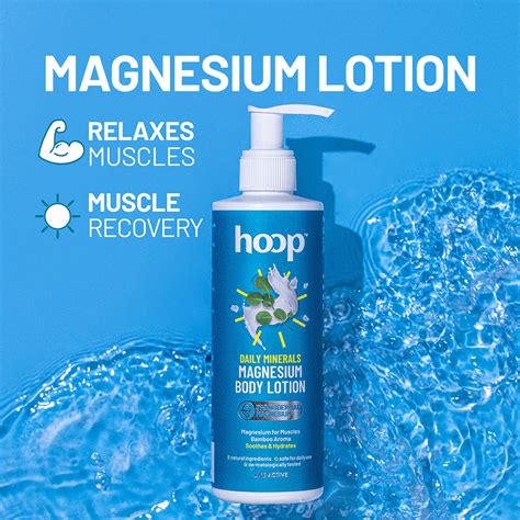 hoop Magnesium Lotion Daily