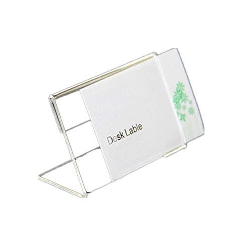 Buy Tutoy 20Pcs 9cmx6cm Acrylic Sign Display Label Price Name Card Tag ...