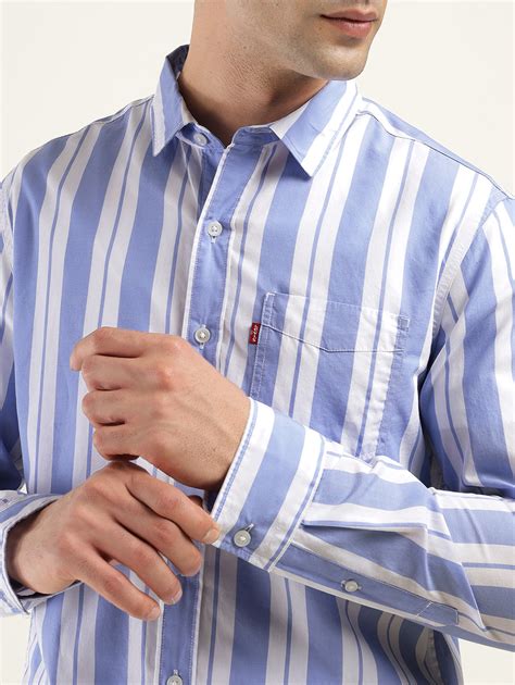 Men's Striped Slim Fit Shirt – Levis India Store