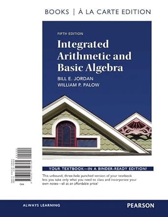 Buy Integrated Arithmetic and Basic Algebra Book Online at Low Prices ...