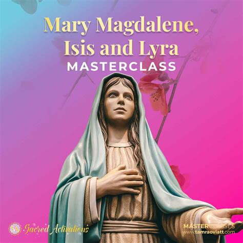 Mary Magdalene, Isis and Lyra - Tamra Oviatt