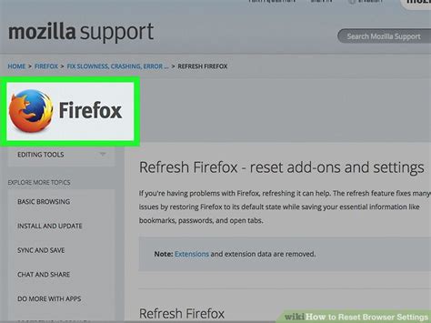 How to Reset Browser Settings 的图像结果