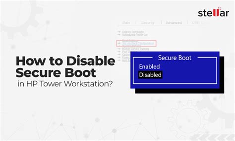 How to Disable Secure Boot in HP Workstation?