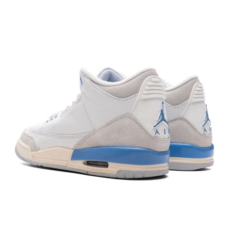 Air Jordan 3 Retro 'Lucky Shorts' (GS) - Summit White/Hydrogen Blue/Le ...