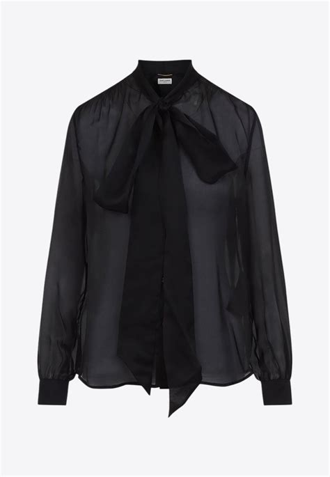 Sheer Black Blouse Australia Sheer Black Blouse Long Sleeve For Women