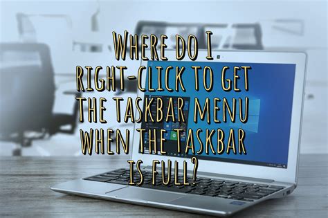 Image result for Taskbar Menu
