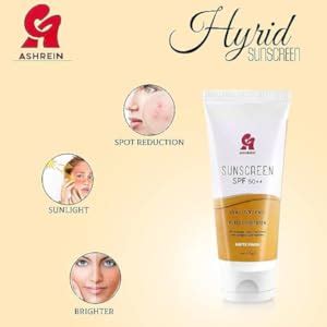 Ashrein Face Sunscreen SPF 50++ : Amazon.in: Beauty