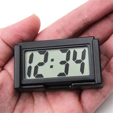 Buy Car Dashboard Digital Clock - Vehicle Adhesive Clock with Jumbo LCD ...