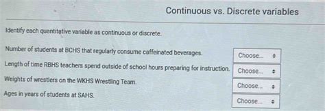 Continuous or discrete variable Continuous vs Discrete Variable 的图像结果