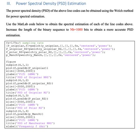 Image result for +Power Spectral Density On Line Coding