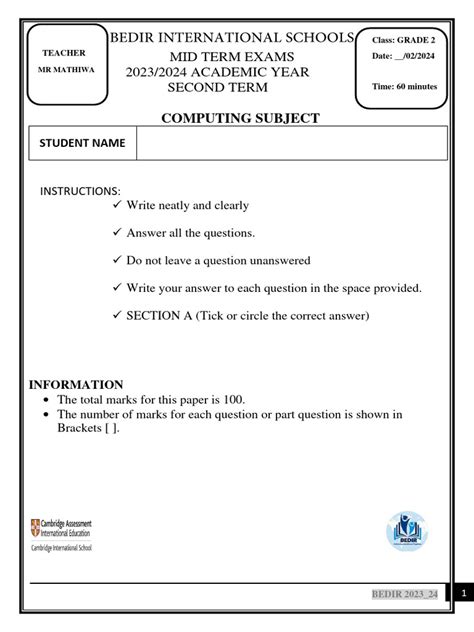Computer Paper 2 Practical Exams 的图像结果