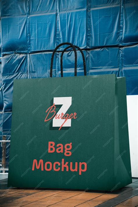 Premium PSD | Big bag mockup
