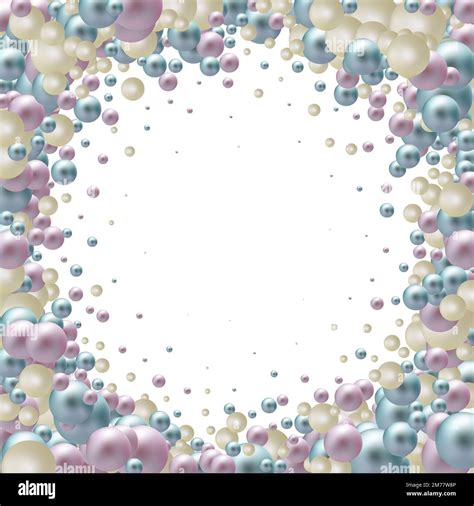 Beautiful background with mother-of-pearl pearls Stock Photo - Alamy