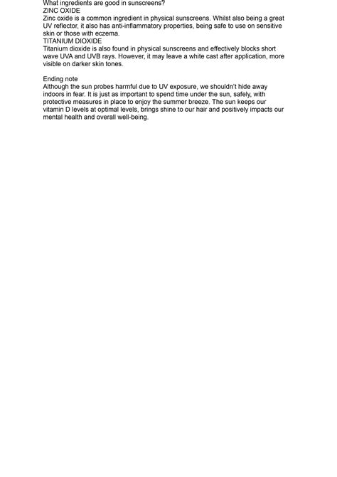 How Does Sunscreen Work 的图像结果