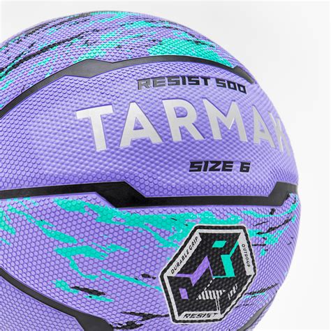 Basketball Size 6 R500 - Purple/Turquoise TARMAK | Decathlon