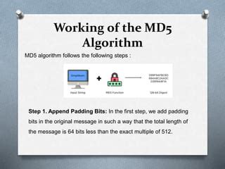 Image result for MD5 Algorithm in Cryptography