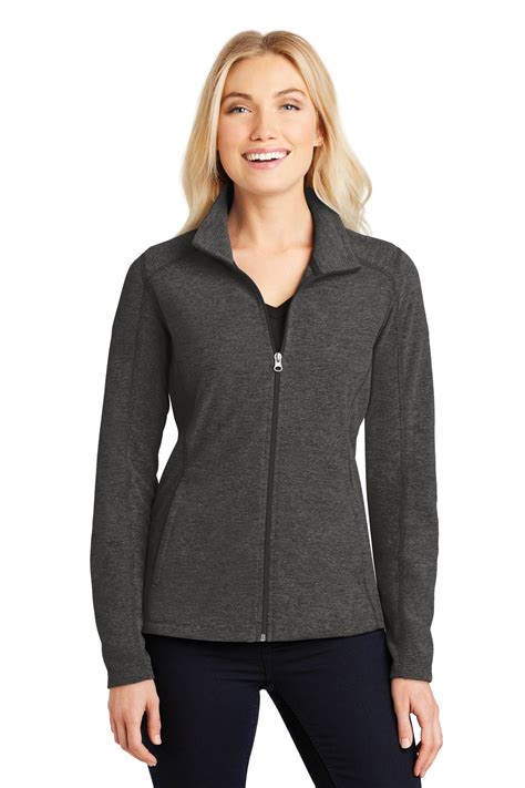 Port Authority Women's Heather Microfleece Full-Zip Jacket - Henry Ford ...