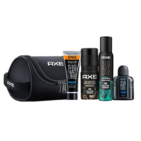 Axe Men'S Grooming Kit - Body Perfume, Deodorant Bodyspray, After Shave ...