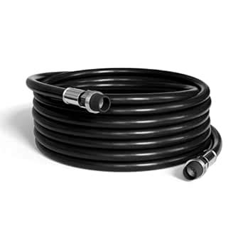 Buy THE CIMPLE CO - 150' Feet, Black RG6 Coaxial Cable with Rubber ...