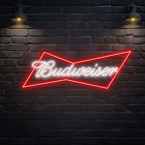 Buy Budweiser Neon Sign Online for your Home Bar