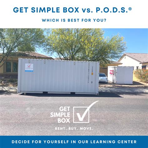 Get Simple Box vs Pods