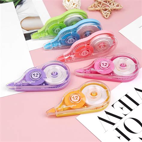 ECLET Correction Tape - Pack of 2 Pcs Correction Tape 12 Meter X 5 MM ...