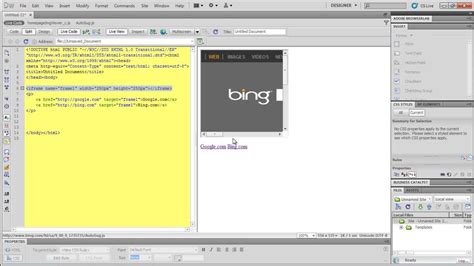 How to embed other Websites with iFrame in HTML - YouTube