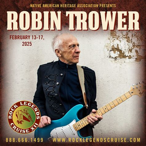 Robin Trower announces Rock Legends Cruise 2025 – Robin Trower