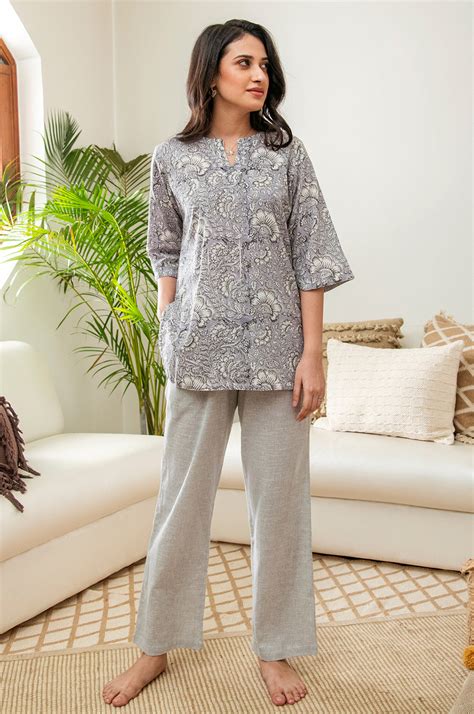 Avis Night Suit - Set Of 2 – Gulaal