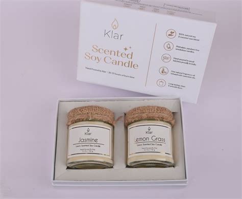 Klar Luxury Scented Soy Candle Gift Set Manufacturer, Supplier from Jaipur