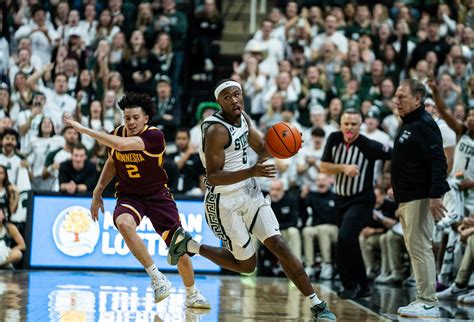 MSU men's basketball controls all 40 minutes in 73-51 win vs. Minnesota ...