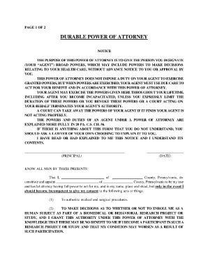 42 Medical Power Of Attorney Forms California | pdfFiller