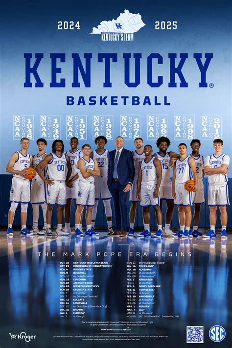 2024-25 Kentucky Men’s and Women’s Basketball Posters Unveiled – UK ...