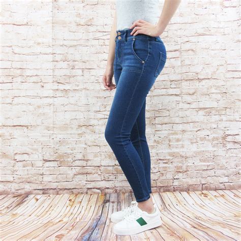 Tummy Control Jeans – Indigo Poppy