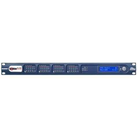 BSS BLU-805 Signal Processor with Digital Audio Bus and AVB – BAJAAO.COM