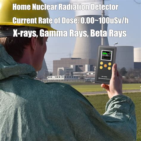 Buy Geiger Counter Nuclear Radiation Detector Dosimeter, Handheld Beta ...