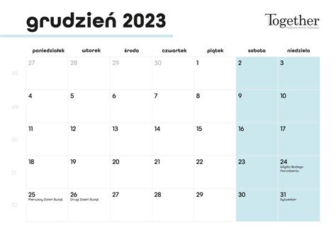 Kalendarz 2023 - najlepszy darmowy kalendarz do druku!