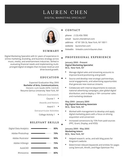 Free AI Resume Builder - Resume Genius
