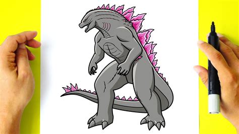 Image result for Godzilla Drawing Tutorial Easy