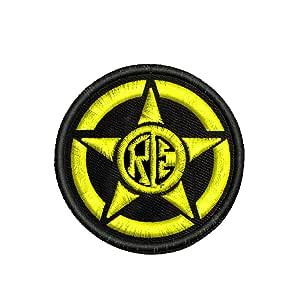 ISEE 360 Embroidered Sweable Applique Star Re Logo Theme Patches for ...