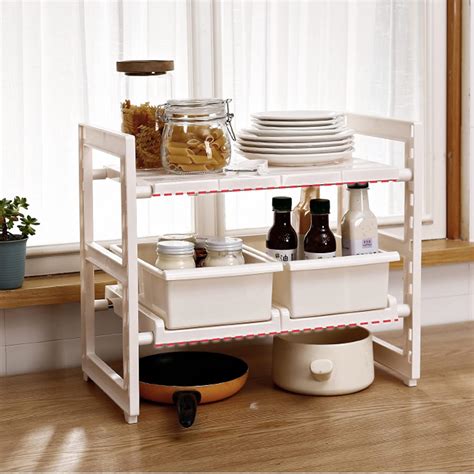 Buy Aluvee Under Sink Storage Kitchen Organiser - Multipurpose Sliding ...