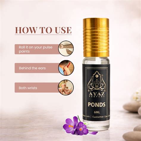 Buy Ayaz Ponds Attar 6ML – Minty Fresh Musky Floral Long Lasting ...